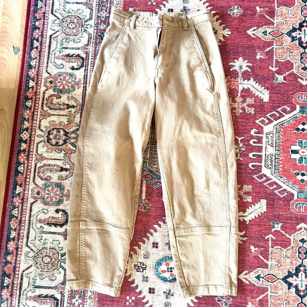 Everlane - Utility Barrel Pant - Toasted Coconut - 00